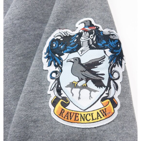 Harry Potter Ravenclaw Sweatshirt Adult Large Gray Universal Studios Wizarding - Picture 6 of 13